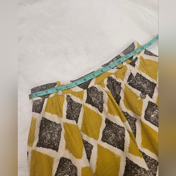 Edme & Esyllte Anthropologie Shifting Buttons Midi skirt - Picture 6 of 8